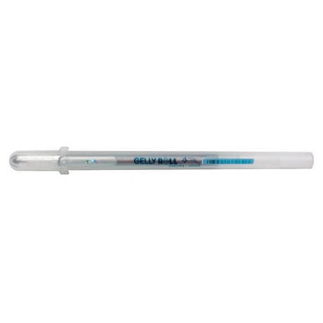 Sakura Sturdust Gel roler z bleščicami, Srebrna