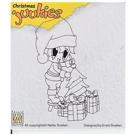 Štampiljka Nellies Juukies Christmas Darila