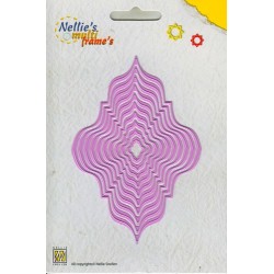 Nellies noži okvirji Ovali od 13mm do 85mm 10 kosov