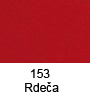  Filc za modeliranje 30x 45cm 1mm, Rdeča (art. 8438 153)