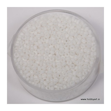 neprosojne bele 2,6mm, 17g.