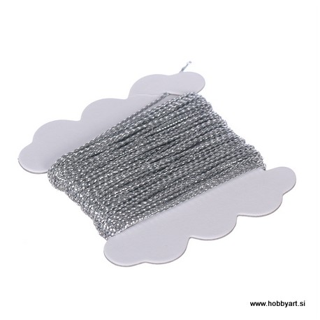 Srebrna vrvica 1mm x 10m