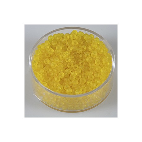 Prosojne mat, rumene, 2,6mm 17g.