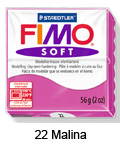  Fimo soft 57g. 22 Malinina (art. 8020-22)