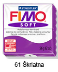  Fimo soft 57g. 61 Škrlatna (art. 8020-61)