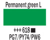  Amsterdam akrilni sprej 618 Permanent green L (art. 17166180)