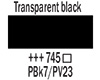  Amsterdam akrilni sprej 745 Transparent black (art. 17167450)