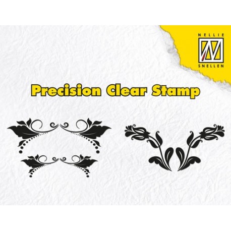 Štampiljke za krožne odtise Listi in Tulipani