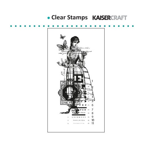 Kaiser kraft štampiljka 5 x 13cm, Viktorija