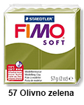  Fimo soft 57g. 57 Olivno zelena (art. 8020-57)