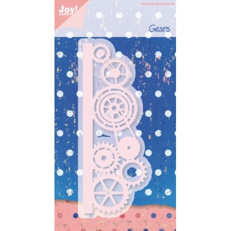 Šablona za rezanje in embossing Urni mehanizmi 140x53 mm