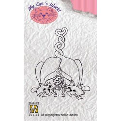 Štampiljke Mačke 001 širina 45mm, višina 50mm