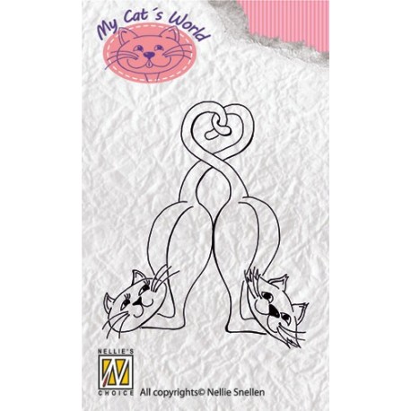 Štampiljke Mačke 004 širina 45mm, višina 50mm