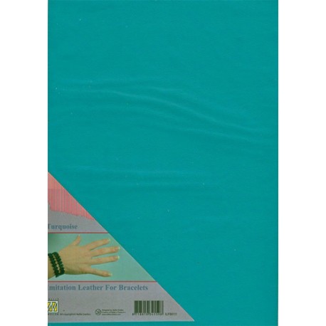 Umetno usnje A4, Turkizna