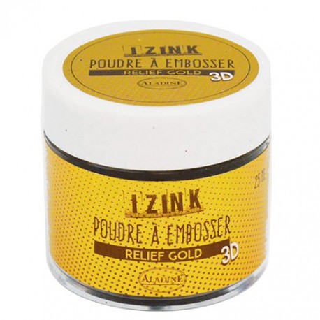 Aladin Embossing prah 25ml, Zlata