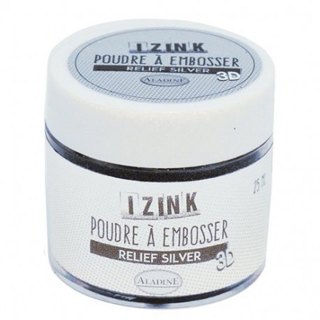 Aladin Embossing prah 25ml, Srebrna