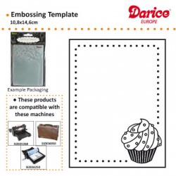 Embossing mapa 10,8 x 14,6cm, Mafini