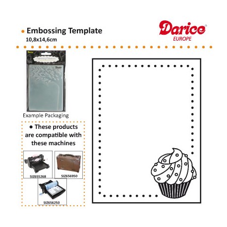 Embossing mapa 10,8 x 14,6cm, Mafini