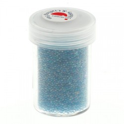 Mini perle brez luknje 0,8 - 1mm, Modra 22g.