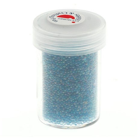 Mini perle brez luknje 0,8 - 1mm, Modra 22g.
