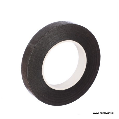 Krep trak za rože 12mm x 27m, Rjava