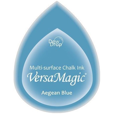Versa Magic blazinica solza 24 x 38mm, Aegean blue