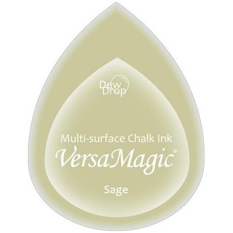 Versa Magic blazinica solza 24 x 38mm, Sage