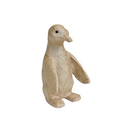 Papmache figura ES Pingvin 6,5x11,5x7cm