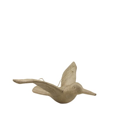 Papmache figura S Kolibri 22x24x10cm