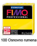  Fimo professional 85g. 100 Osnovno rumena (art. 8004-100)