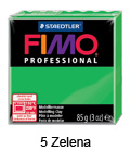  Fimo professional 85g. 5 Zelena (art. 8004-5)