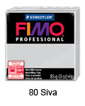  Fimo professional 85g. 80 Siva (art. 8004-80)