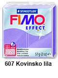  Fimo effect 57g. 607 Kovinsko lila (art. 8020-607)