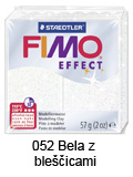  Fimo effect 57g. 052 Bela z bleščicami (art. 8020-052)