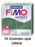  Fimo effect 57g. 58 Kovinsko opal zelena (art. 8020-58)