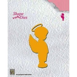 Nellies nož Angel 4 x 8,6cm, fantek