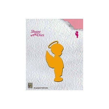 Nellies nož Angel 4 x 8,6cm, fantek