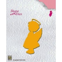 Nellies nož Angel 4 x 8,6cm Punčka