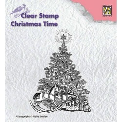 Štampiljka Nellies Jelka 6 x 8cm