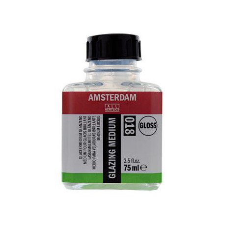 Amsterdam medij za glaziranje svetleč 75ml, 018