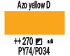  Amsterdam akrilna barva 270 Azo yellow deep (art. 17042700)