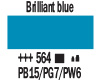  Amsterdam akrilna barva 564 Brilant blue (art. 17045640)