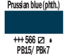  Amsterdam akrilna barva 566 Prussian blue (art. 17045660)