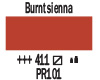  Amsterdam akrilna barva 411 Burnt siena (art. 17044110)
