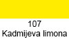  Cretacolor Marino akvarelne barvica 107 Kadmijeva limona (art. CR241 07)