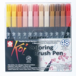 Sakura Koi brush marker set 48