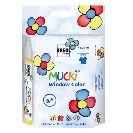 Mucki windov color Set 4 x 29ml