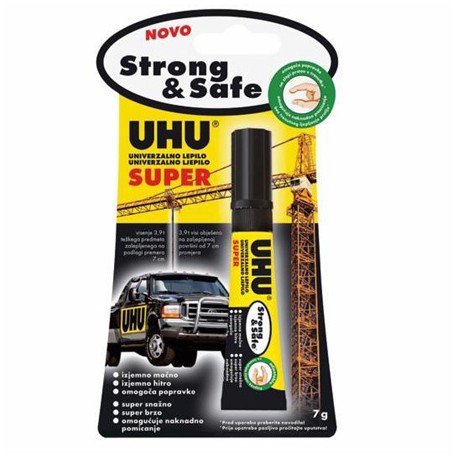 UHU Alleskleber Strong & Safe 7g.