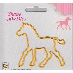 Nellies nož Konj š. 75 x v. 65mm