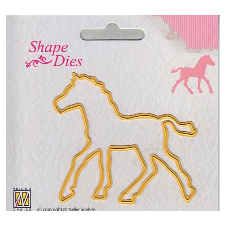 Nellies nož Konj š. 75 x v. 65mm